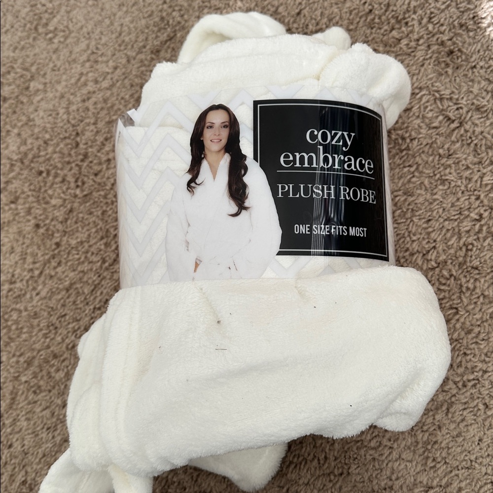 Cozy Embrace Plush Robe by Blue Star Company.